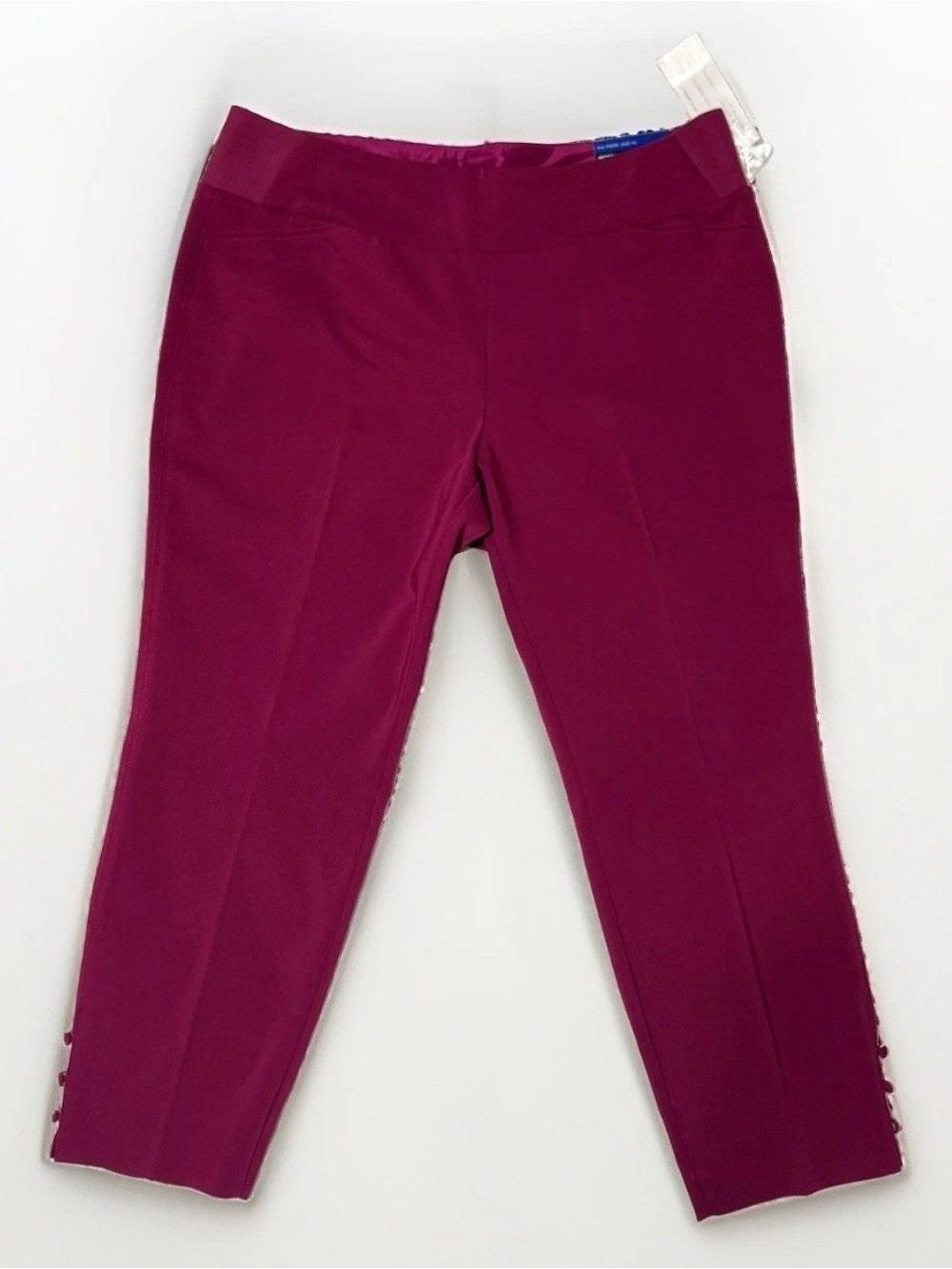 NWT Investments Magenta the Park Ave Fit ankle pants size 10 petite